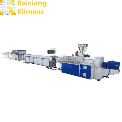 PVC Electric conduit pipe making machine
