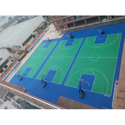 Multipurpose Outdoor PP Interlocking Flooring สำหรับกีฬาและสนามเด็กเล่น