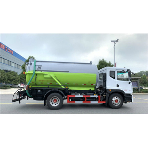 Cheap 12.8cbm suction sewage truck