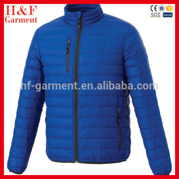 Men jacket fashion design foldable down feather jacket