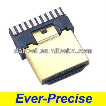 19 pin male hdmi solder type connector