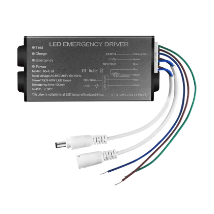 Integrated LED Emergency Lighting Power Solution
