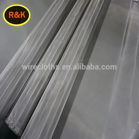 400mesh plain weave Stainless steel screen printing mesh