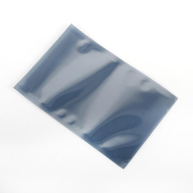 Open Top Gray Transparent Electronic Accessories Shielding Anti Static Package Bags Antistatic Packaging Bag