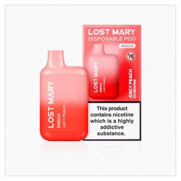 Lost Marry BM600 Puffs 20mg Disposable Vape 550Mah