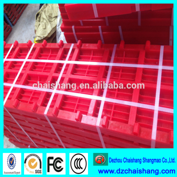 casting tailings separation polyurethane sieve with small opening