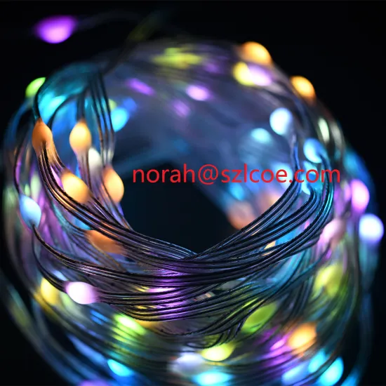 Decoration leather string led light strip kit smart control for festival