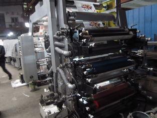 Multi Color / 4 Color Flexo Printing Machine For Supermarke