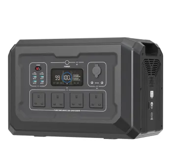 2500W Portable Power Station: Fast Charge Lifepo4 Battery Bank for Solar Generator and Mobile Use
