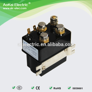ADC400-DE 72VDC 400A Applied in Police Car Short-Time Working to 100A DC Contactor, IP56 AOKAI DC Contactor