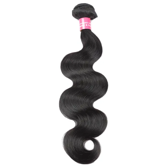 Wholesale Brazilian Virgin Human Hair Vendors Real Unprocessed 1b Body Wave Extension Thick Ends Cuticle Aligned Single Bundle