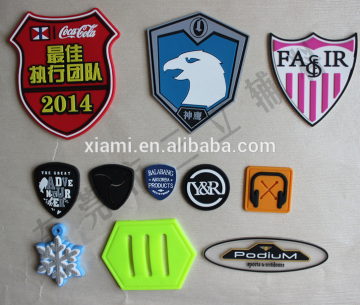 wholesale cool series interesting various shape 3D soft pvc label
