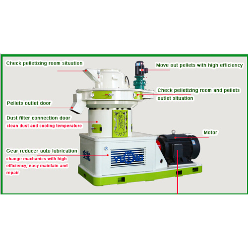 biomass pelletization flow chart