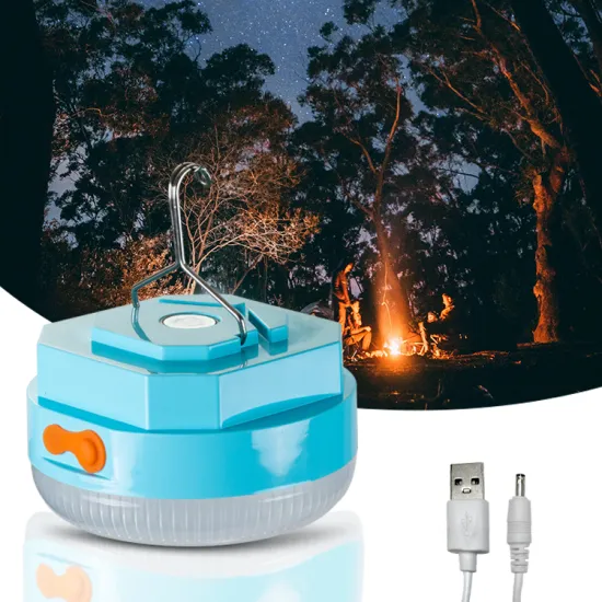 Portable Solar Rechargeable Camping Lantern: Tent Travel Lighting Solution