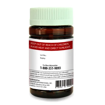 Ganoderma Lucidum/reishi mushroom Spore Powder Capsules