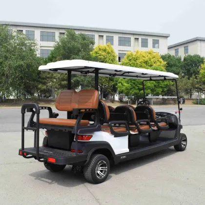 8-seater pure electric golf cart