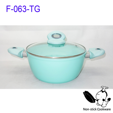 Popular forged aluminum nonstick ceramic soup pot