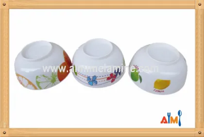 Plastic Melamine ice cream bowl