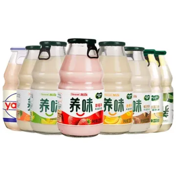 Variety Fruit Puree Milk Drinks