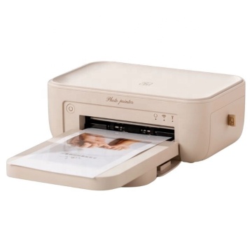 Hochwertiger kompakter WiFi-Bluetooth-Farbstoff-Sublimation-Fotodrucker (300DPI)