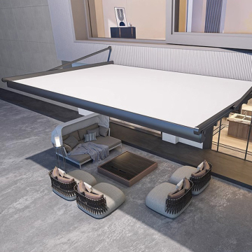 Aluminum Alloy Retractable Insulation Canopy for Outdoor Patios and Sunrooms