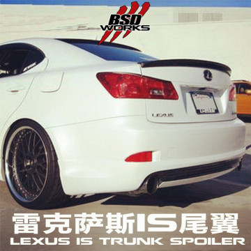 2007-2010 IS250 / IS350 NG Fiber Glass Trunk Spoiler For Lexus