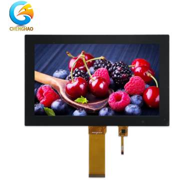 ผู้ผลิต 16.7m Color TFT LCD 9 นิ้ว 80/80/80/80 แผงแสดงมุมการดูฟรี