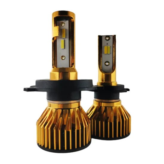 Factory Price V6 COB 6000K H1 H7 H11 H3 H4 2 Color LED Headlight Bulbs - Yellow and White