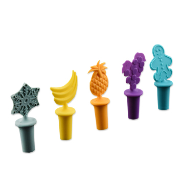 Multi Color Silicone  Beverage Bottle stopper