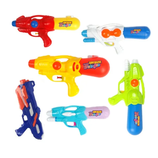 Shantou Toys Wholesale: Summer Plastic Air Pressure Shooter Water Guns for Kids