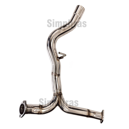 Edelstahlachse-Rückenschalldrüse-Auspuff für Subaru WRX & STI 15-21 mit Ventil und Controller