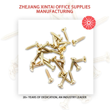 Gold Plated Metal Paper Brads