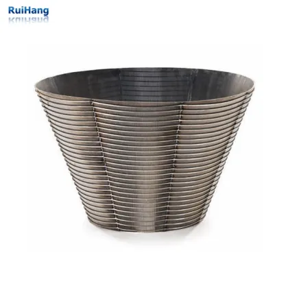 Centrifuge Wedge Wire Baskets for Starch and Sugar Industry