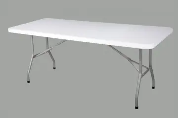 Outdoor Wedding Party 6ft Rectangular Plastic Folding Table