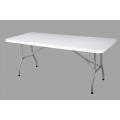 Outdoor Wedding Party 6ft Rectangular Plastic Folding Table