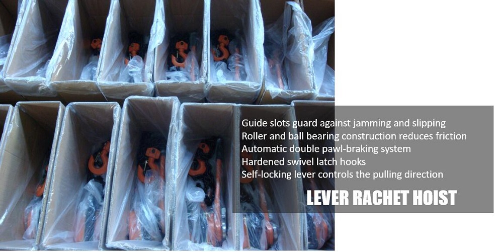 lever block packing