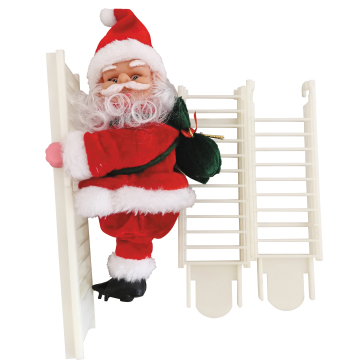40cm Tırmanma Merdiveni Noel Baba Xmas Dekorasyonu