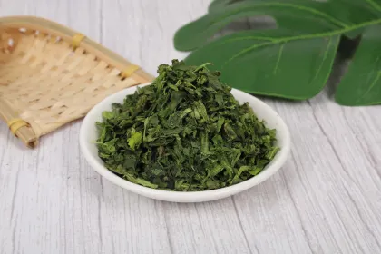 Dehydrated Green Spinach Air Dried Vegetables Vegtarian