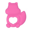 Reka Bentuk Tupai Mainan Pacifier Klip Silicone Teether