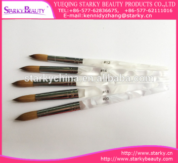 Acrylic Handle Nail Art Gel Nail 3D Painting Brush