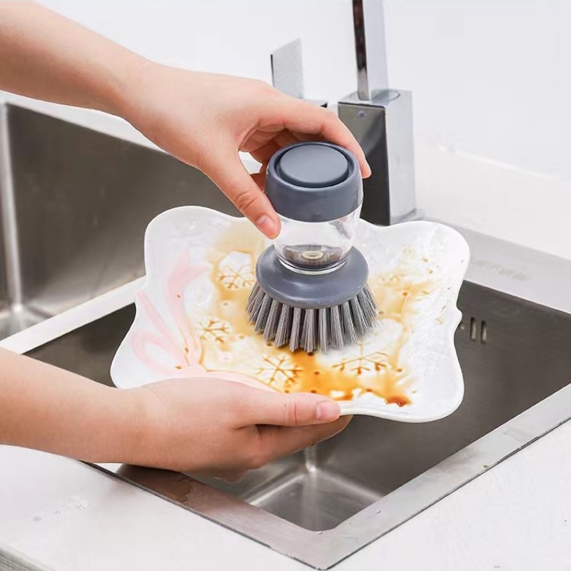 Soap Dispensing Brush