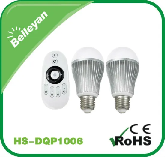 dimmming led light 6 w led bulb color changed