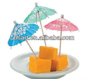 Umbrella cocktail straw paralos