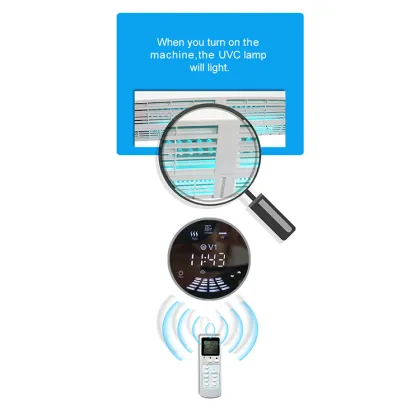 220V movable 95w uv removal Air poisoned whole house air purification