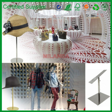 retail store metal display stand (10295)