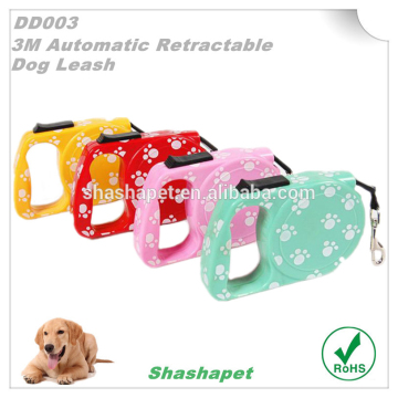 3M nylon retractable dog leash with retractable dog leash