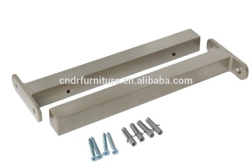 Stainless steel wall side mount shelf bracket
