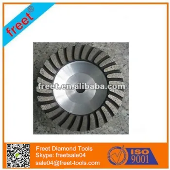Aluminum Turbo Diamond Cup Wheel