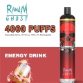 Randm Ghost 4000 Puffs Disposable Vape E-cigarette