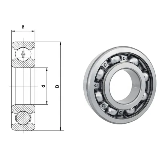 MLZ WM Brand 6010-2rs Chrome Steel Bearing 50x80x16mm